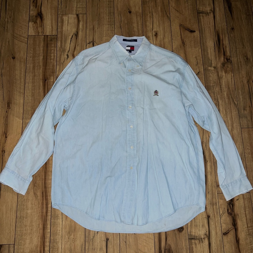 tommy hilfiger button down